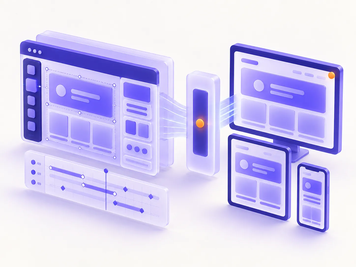 Tasarım katmanlarının doğrudan responsive ve hareketli bir web sitesine dönüşmesini anlatan Framer yayın sistemi